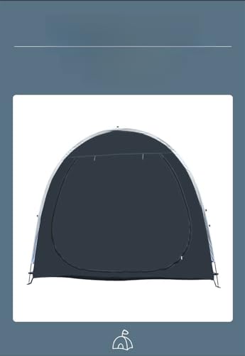 THE WHITE SHOP Bike Storage Shed Tent,Outdoor Portable Bicycle Storage Sheds,Bike Covers Shelter for Motorcycle,Garden Tools,Toys,Lawn Mover