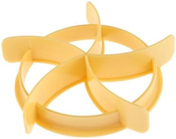 Gessppo Plastic Pastry Cutter Dough Cookie Homemade Bread Rolls Molds Baking Tools Easy to Use and Clean