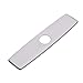 Fapully 10.23'' Kitchen Sink Faucet Hole Cover Deck Plate Escutcheon Brushed Nickel