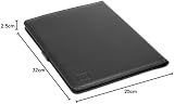 H&S A4 Clipboard Folder Conference Padfolio PU Leather with Pad Pen Holder view 7