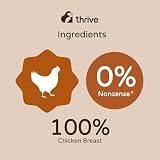 Thrive Cat 100% Chicken MaxiTube Treats 170g - Freeze-Dried Cat Treats view 12