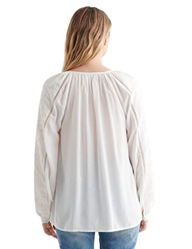 Lucky Brand Long Sleeve Cutwork Peasant Top dames Bloes - Image 4