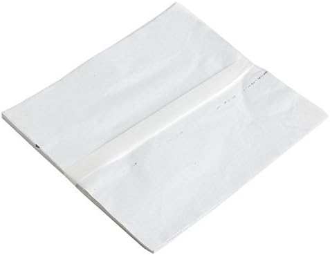 Hengker 100 Sheets Imitation Gold Leaf for Arts,Gilding Crafting,Decoration,5.5 by 5.5 Inches (silver)