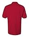Jerzees mens 5.6 oz. 50/50 Jersey Polo with SpotShield(437)-TRUE RED-XL