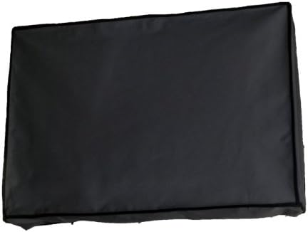 Outdoor Full Enclosure Waterproof Tv Cover Many Sizes Available! 74 X 44 X 4.5 Cut forSwing Arm Mount (80" and Up, Black)