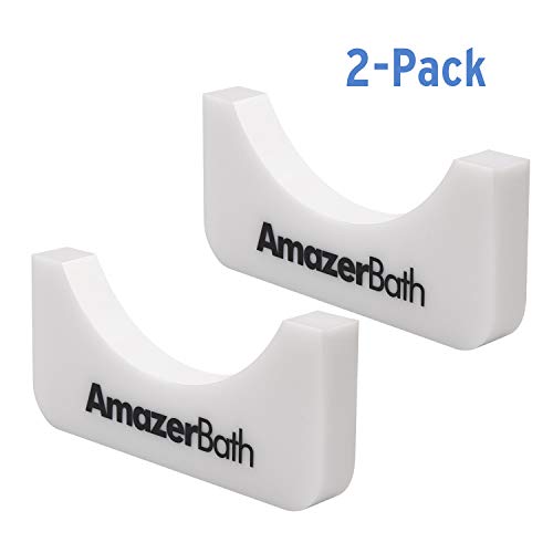 Amazerbath 2 Pack Shower Rod Socket 3m Adhesive Bathroom Rod