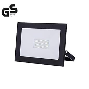 ZEYUN Proyector LED 50W GS Probado,luz de seguridad IP65 para exteriores,reflector para