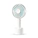 Artifit N9 Mini Portable Handheld Personal Fan, Desk Table Fan for Home, Office, Fishing, Hiking & Baby Stroller, 3 Speeds, Silent (Water Blue)