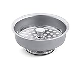 KOHLER 48694 K8803-CP K803-CP Duostrainer Basket Strainer, Polished Chrome