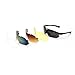 Jon Senkwok White Polarized water Sports Sunglasses with cycling 5 lense