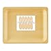 Perfect Stix Perfectware 10-50ct Wooden Disposable Rectangular Plates, 10