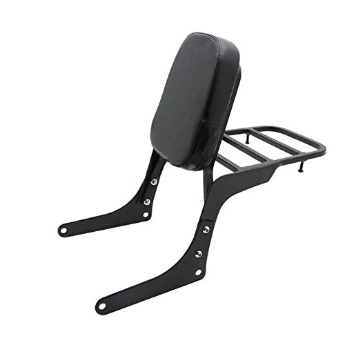 Motorcycle Backrest Sissy Bar Luggage Rack Pad for Honda Rebel 250 CMX 250 CA250 All Year