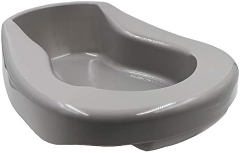 Healthstar Pontoon Bedpan, 2 Quart, Gray