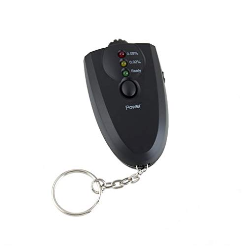 NEW Portable Keychain LED Alcohol Breath Tester Breathalyzer