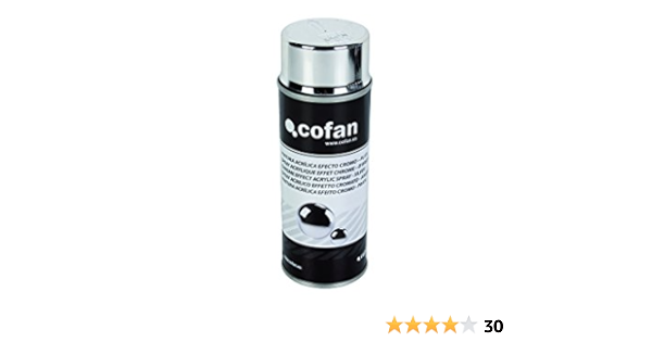 Cofan 15001019 Pintura cromo, Plata