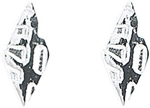 Jody Coyote Silver Plated Micro Skinny Diamond Stud MCR-0116-09