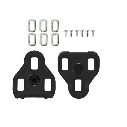 Positz ARC10 Look Keo Road Cleats – 0deg Float, Black