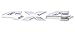 Aimoll RAM 4X4 Emblems Nameplate 3D Decals Stickers Replacement for RAM 1500 2500 3500 (Chrome)