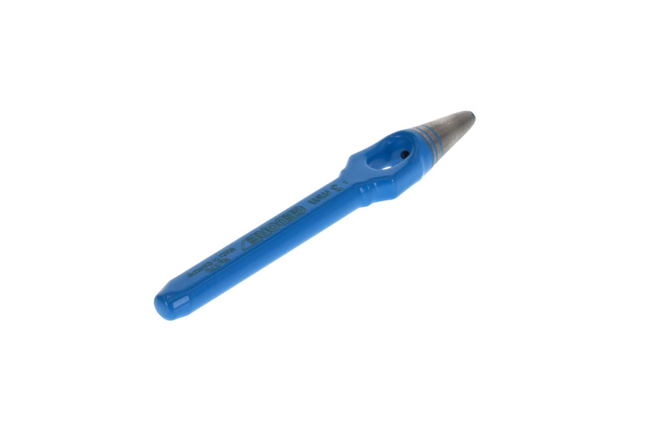 GEDORE Arc punch for soft materials, Ø 3 mm, Rubber leather gaskets fabric, Round, 105 mm long, Punch, 570003