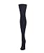 MeMoi Quality Fuzzy Winter Sweater Rib Tights
