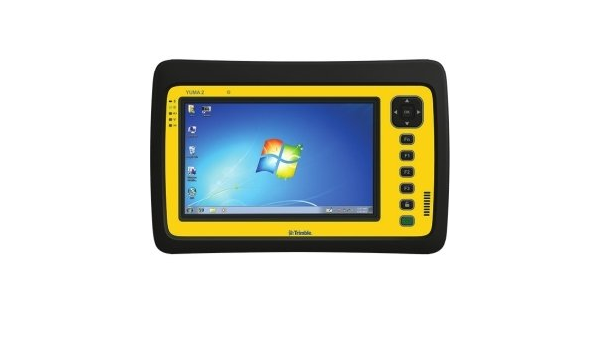 Amazon Com Trimble Yuma 2 Cx Net Tablet Pc 734 Wireless Lan 3 75g Intel Atom N2600 1 60 Ghz Yellow 4 Gb Ram 64 Gb Ssd Windows