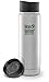 Klean Kanteen Coffee Set Wide Mouth Insulated Bottle w/ 2 Caps (Stainless Loop Cap and Cafe Cap) - Brushed Stainless 20 oz.