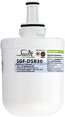 Swift Green - SGF-DSB-30 Refrigerator Filter - 2 Pack (Samsung DA29-00003B Compatible)