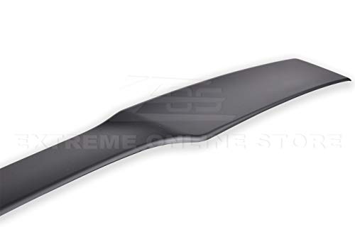 Extreme Online Store for 2005-2013 Chevrolet Corvette C6 All Models | ZR1 Style Rear Trunk Lid Wing Spoiler with Hardware Included (ABS Plastic - Painted Matte Black)