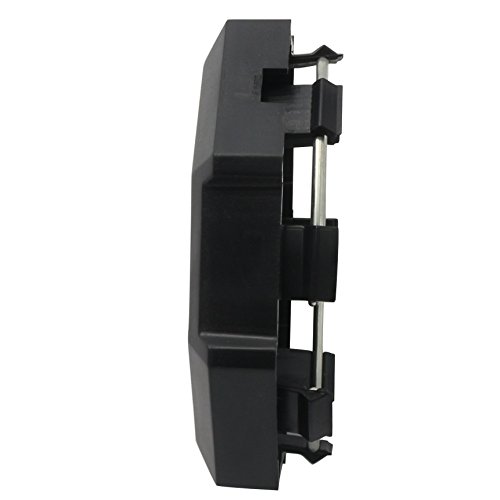 CPOWACE Pack 4 Wheel Tire Rim Hub Cap Cover For Polaris RZR 900 100 XP 4 1522216-655 (Black)