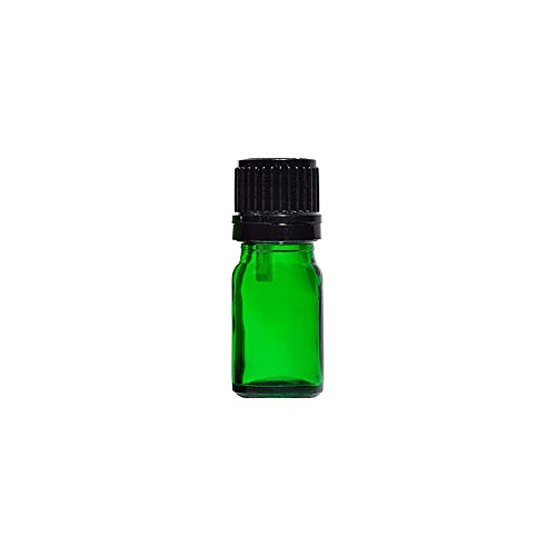 10ml Euro Dropper Bottle - 6 Unit Set of Empty Green Glass European Style Droppers - 1, Perfume Studio Body Oil Sample…