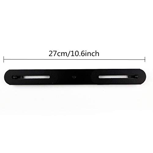 StyleZ 27cm/10.6inch Dual Camera Extension Bar Mount Straight Flash Bracket Tripod with 1/4" Screw for DSLR Camera LED Light Flash Light Camera Studio