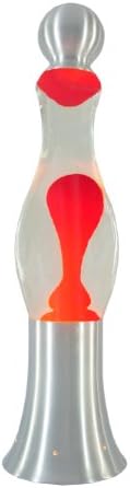 Red Gourd Shaped 18" Glow Motion Lava Lamp Exotic Mood Night Light