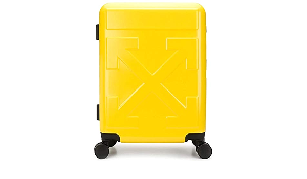 OFF-WHITE Luxury Fashion OMNG005R20F610236060 - Maleta con ruedas para  hombre, color amarillo, color Amarillo, talla Einheitsgröße : Amazon.es:  Equipaje