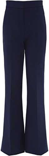 Victoria Victoria Beckham Women's Victoria Wool Trousers Navy US 2-4