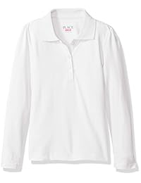 The Children's Place - Polo de manga larga para niña