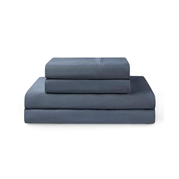 YnM Cooling Bed Sheet Set with 100 Percent Rayon Derived from Bamboo