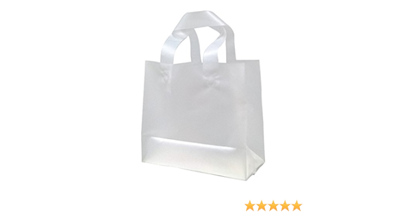 clear frosted bolsas