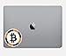 Bitcoin Vinyl Sticker - Vinyl Decal - Laptop, Decor, Window Vinyl Decal Sticker - (4” Vinyl Decal)
