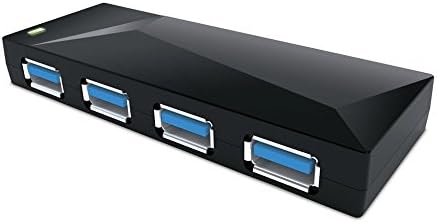 Amazon Com Nexilux Nxl P4108 Universal Usb 3 0 Hub For Playstation 4 Ps4 Xbox One Wii U Xbox 360 Playstation 3 Ps3 Pc Laptops Computers Accessories
