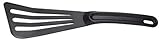 Mercer Culinary Hell's Tools Hi-Heat Slotted Spatula, 12 Inch X 3.5 Inch, Black