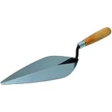 QLT By MARSHALLTOWN 926 10-Inch by 4-3/4-Inch Brick Trowel London Pattern with Wood Handle