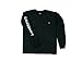 Calcutta Men’s Original Logo Long Sleeve T-Shirt, Black, X-Large
