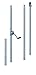 Heritage Farms 7548 15-Foot Pole System for Quad Pod Purple Martin House