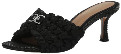 Sam Edelman Paisley Heeled Sandal Black 6 Medium