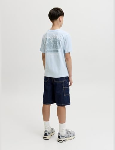 Jack & Jones Jcoeterna Script Back Print tee SS Jnr Jcoeterna Script Back Print tee SS Jnr Hombre (Pack de 1)