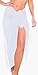 LA LEELA Women's Bikini Sarong Cover up Wraps One Size Solid White