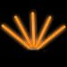 4" Lumistick Glow Stick Light Sticks Orange (Tube of 25)