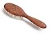 100% Pure Goat Hair Baby Brush for Newborn and Toddler, Soft and Gentle, Pear Wood Handle with Engraved Butterfly, Made in Germany, Heirloom Quality, by Desert Breeze Distributing