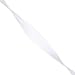Mandala Crafts 12mm 20 Yds Roll of White Elastic Bands for Sewing - 1/2 Flat Elastics Cord - 1 2 Inch Braided Stretch Straps for Crafting