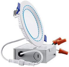9 W 4 Inch delgado luz empotrado en techo con tapa de ...